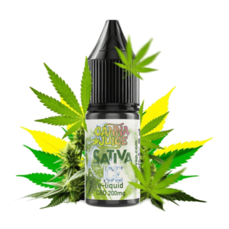 Sativa Ice CBD 10ML/200MG de Canna Juice